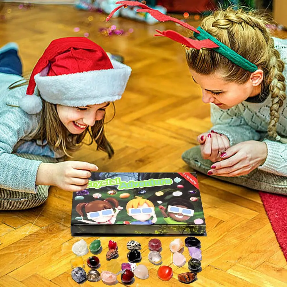 2025 Countdown Calendar Collector's Item with Gemstones