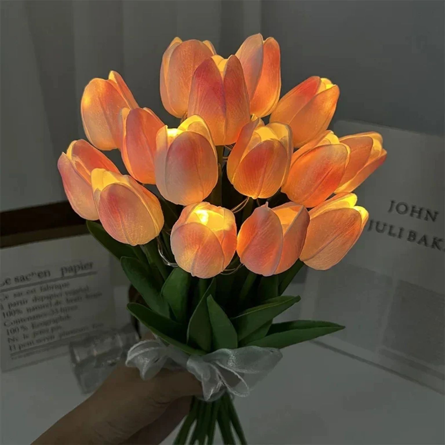 TulipGlow - Portable LED Tulip Night Light
