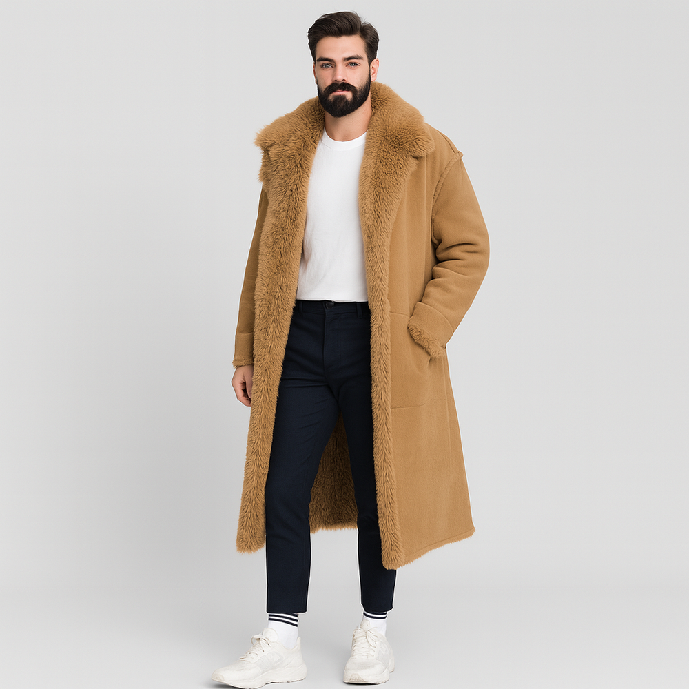 Henrik | Long Luxury Winter Coat for Men