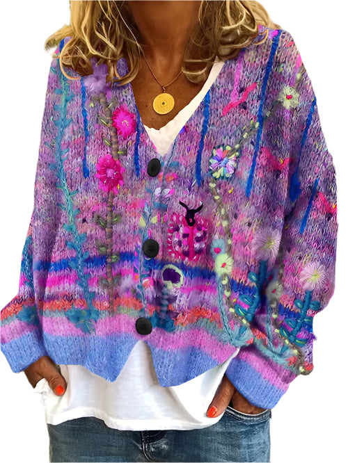 Isobelle | Retro-inspired cardigan jacket for women