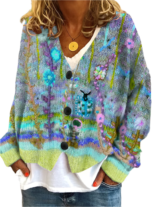 Isobelle | Retro-inspired cardigan jacket for women