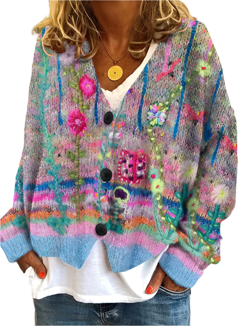 Isobelle | Retro-inspired cardigan jacket for women