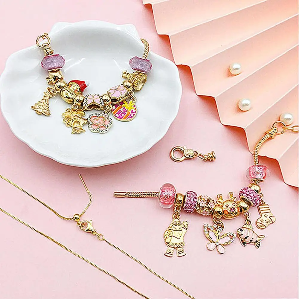 24-Day Advent Calendar with Countdown - DIY Bracelets Set