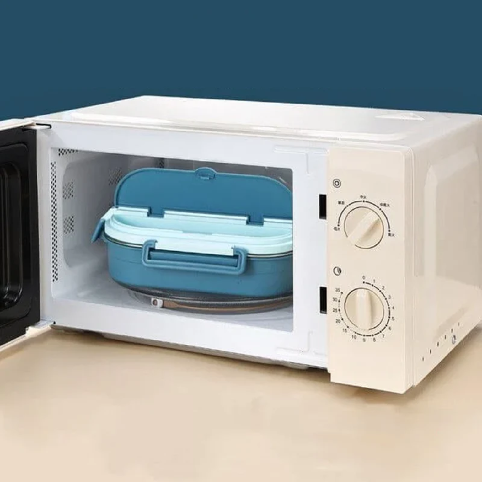 Internal stainless steel lunch box