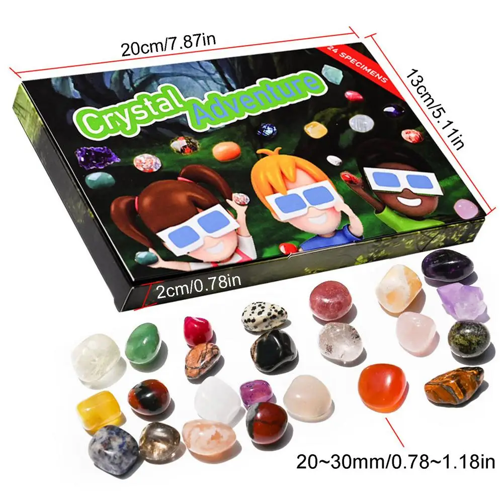 2025 Countdown Calendar Collector's Item with Gemstones