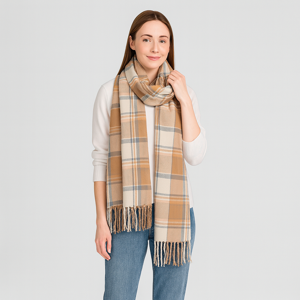 Sofia | Oversized Winter Scarf with Soft Knit