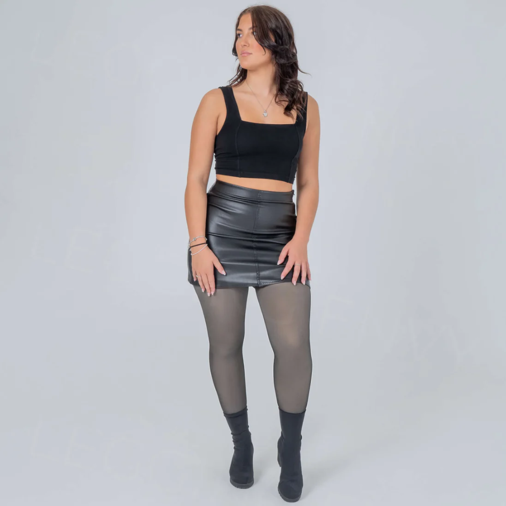 Velvi - Ultra Stretchable Transparent Leggings