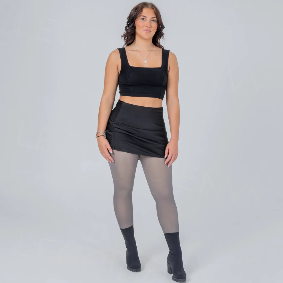 Velvi - Ultra Stretchable Transparent Leggings