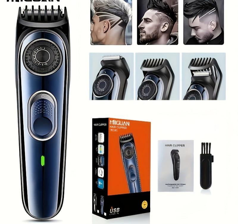 Cordless Hair Clipper and Trimmer Set for Men
