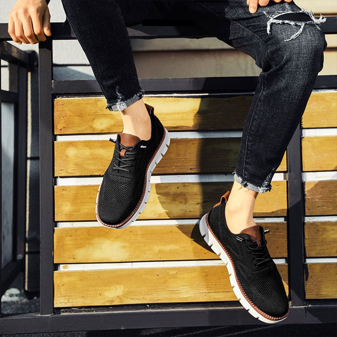 Lightweight and breathable elegant sneakers for men with anti-slip design