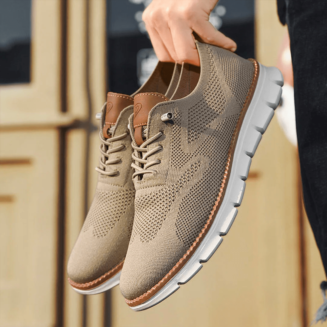 Lightweight and breathable elegant sneakers for men with anti-slip design