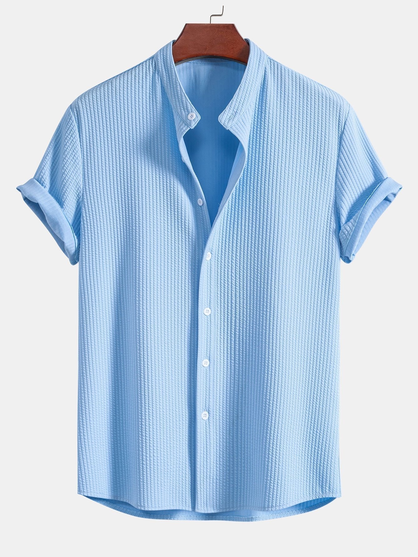 Markus | Ribbed Turtleneck Shirt with a Fitted cut