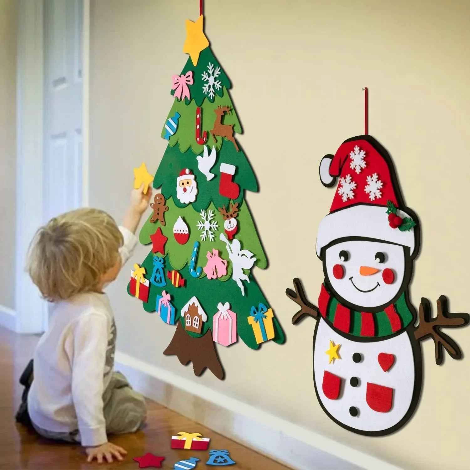 Felt Pine Tree - Montessori