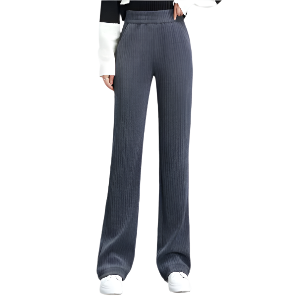 Liva - Relaxed pants with wide legs and elastic waistband