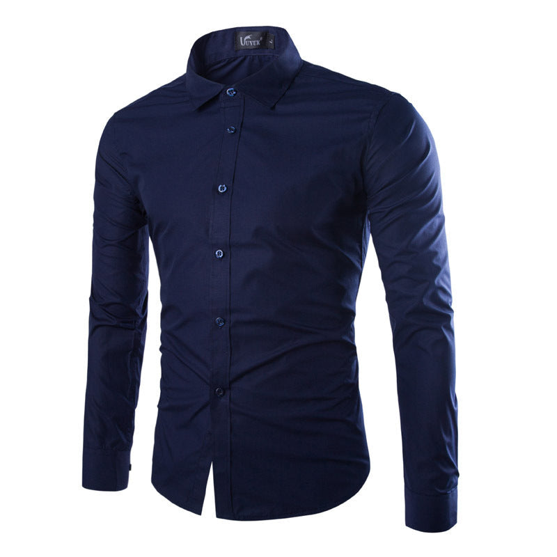 Oscar Long Sleeve Shirt with Button Closure