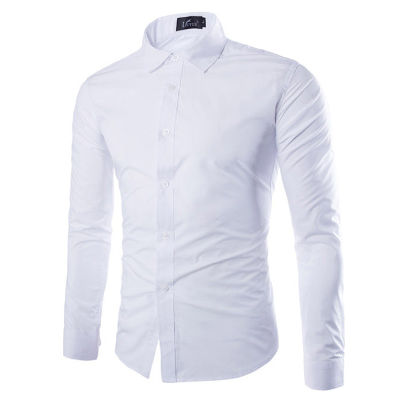 Oscar Long Sleeve Shirt with Button Closure