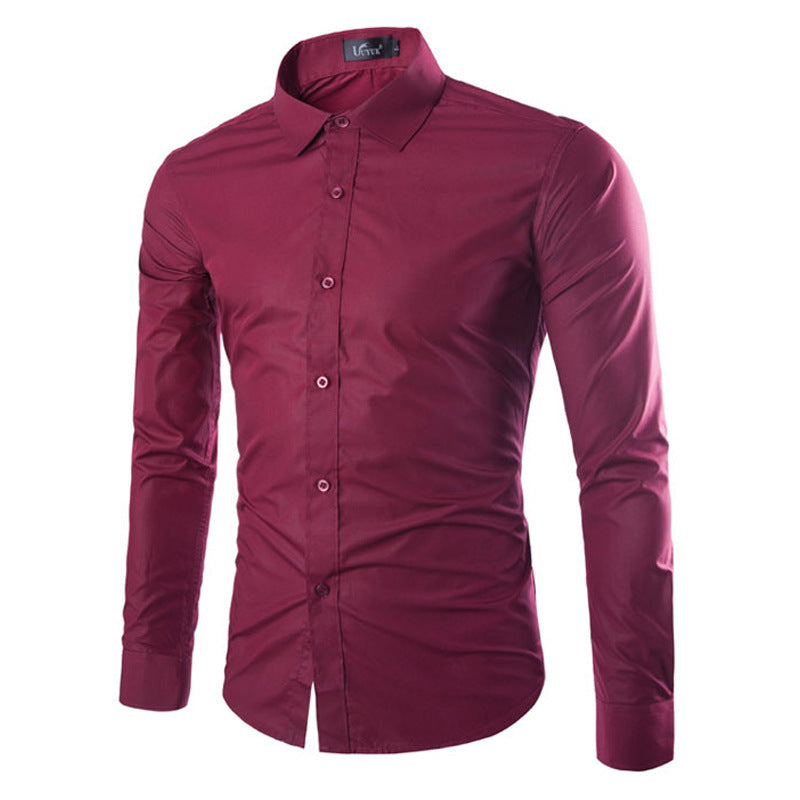Oscar Long Sleeve Shirt with Button Closure
