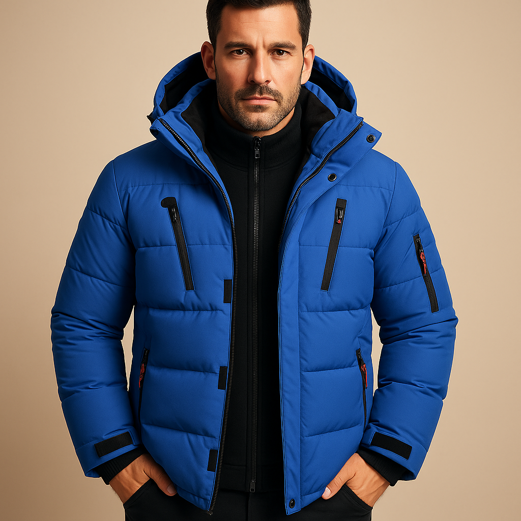 Waterproof Winter Jacket with Warm Lining for men | Joris