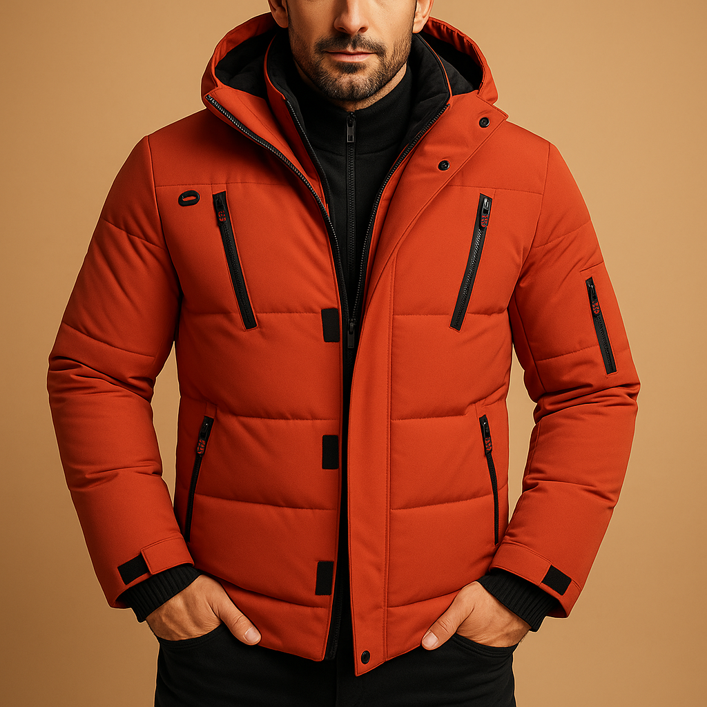 Waterproof Winter Jacket with Warm Lining for men | Joris