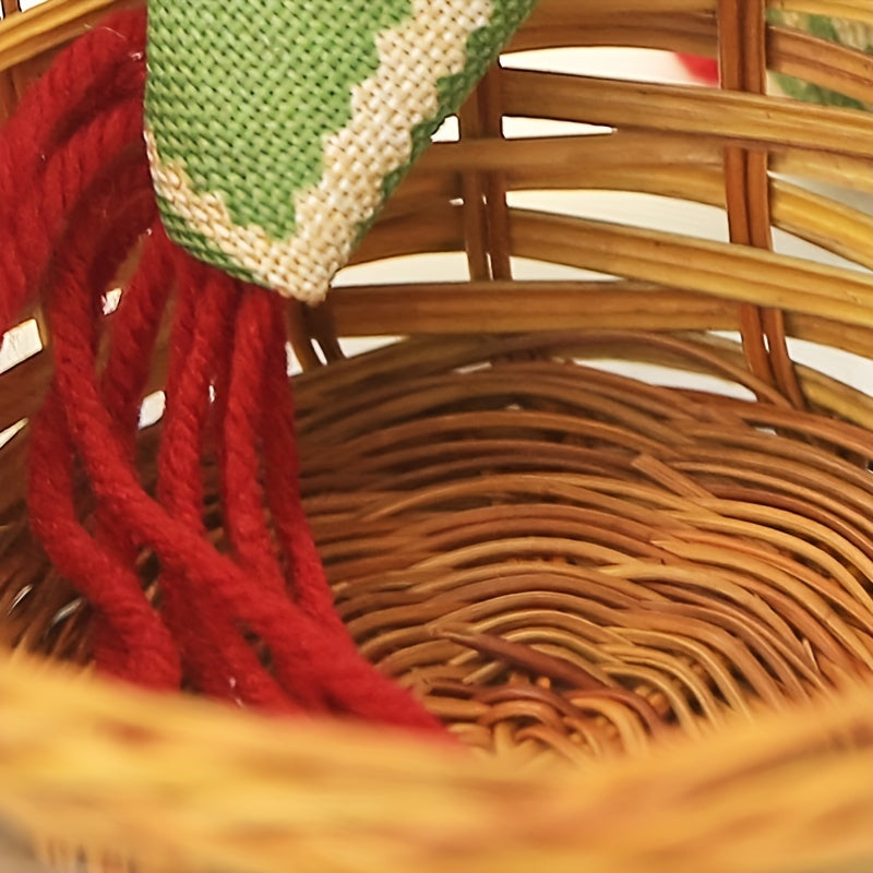 Christmas Doll | Candy Basket Festive Holiday Decoration