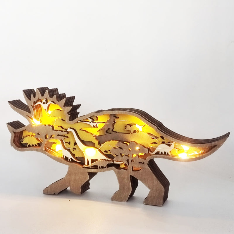 Everly 3D Handcrafted Wooden Animal Sculpture – Unique Art Decor & Gift
