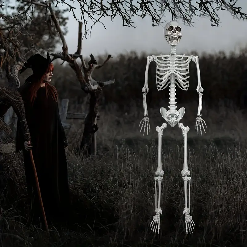 GraveShadow Halloween Sculpture – Decorative Figure for House & Garden