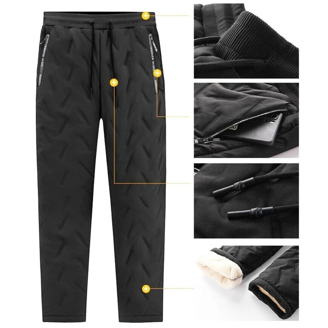 Carl Casual Thermo Pants – Warm & Comfortable Fleece-Lined Trousers