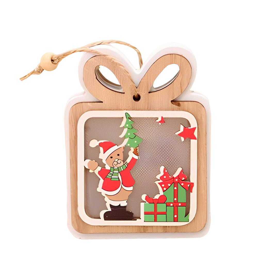 Wood Christmas Decorations