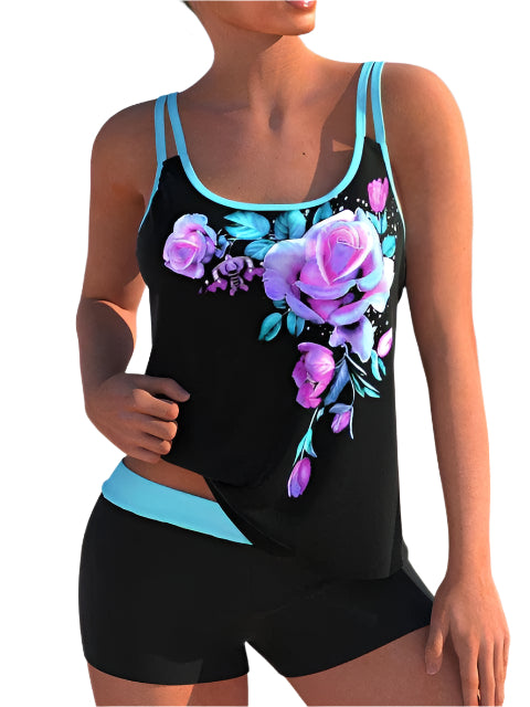 FloraBloom - Women's Tankini Set