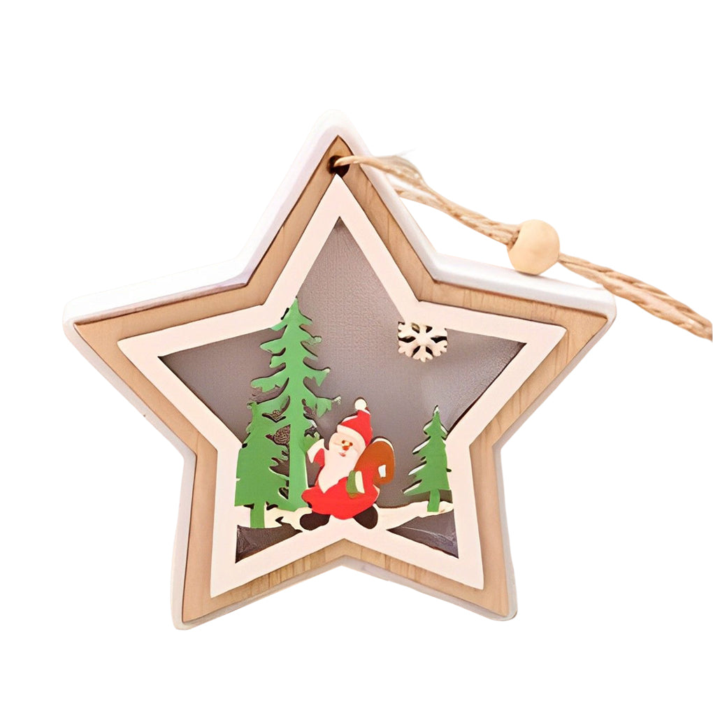 Wood Christmas Decorations