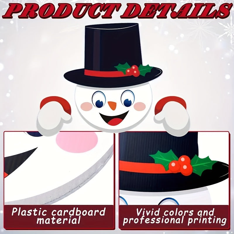 Festive | 3-Piece Christmas Fence Decoration Set