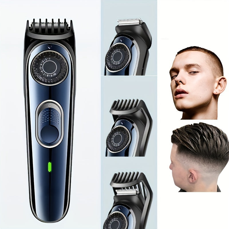Cordless Hair Clipper and Trimmer Set for Men