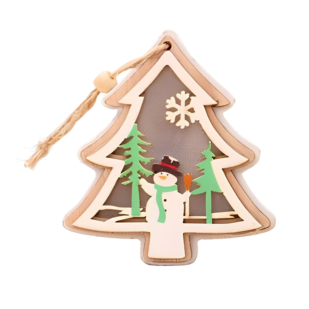 Wood Christmas Decorations