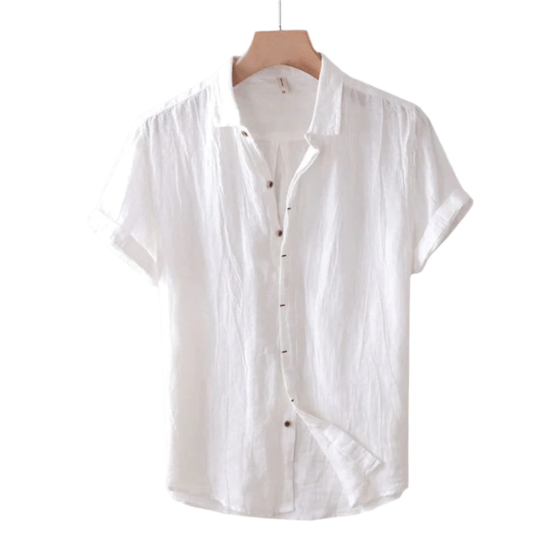 Fabien Herre Short Sleeve Shirt – Casual Fit with Button Closure