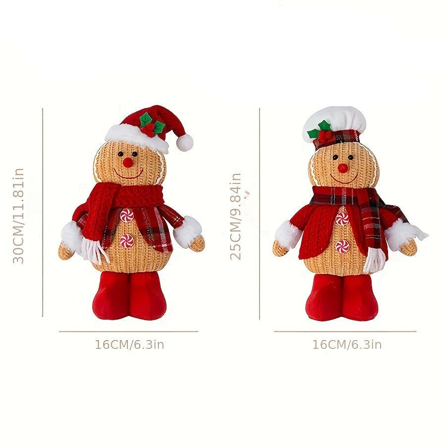 FestiveFun - Decorative Handcrafted Knitted Christmas Figures