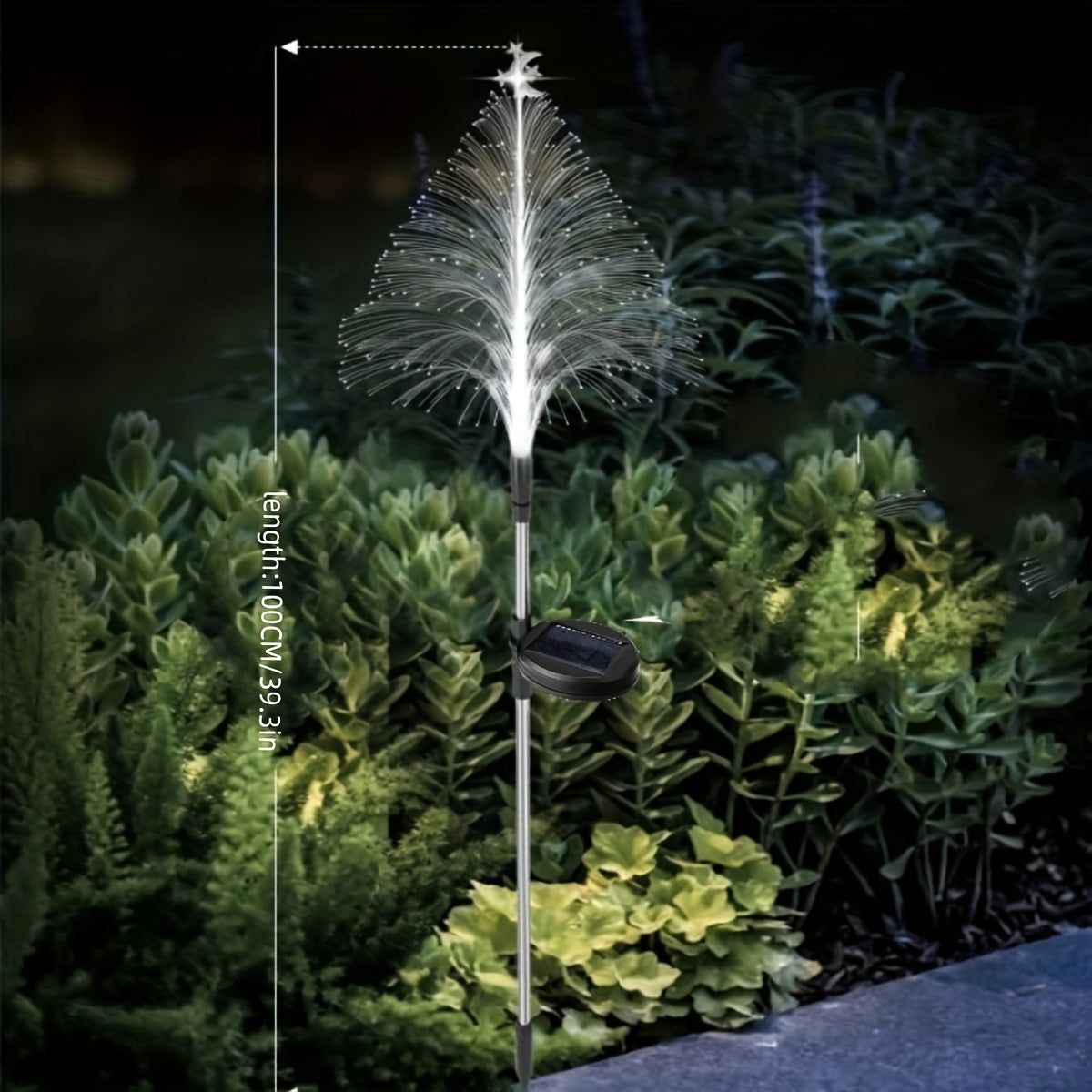 Glow | Solar Christmas Tree Lights with 7 Color Changes