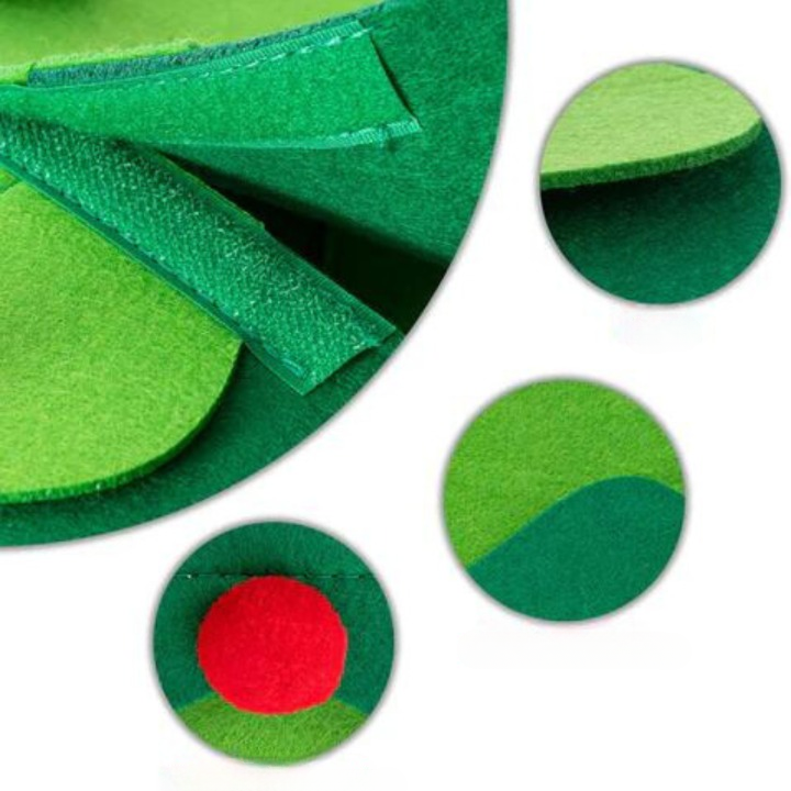 3D Frummies Felt Christmas Tree | Montessori DIY Christmas Tree Decoration with Children