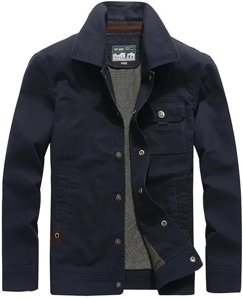 Oliver Cargo Jacket – Light and stylish cotton jacket with multiple pockets