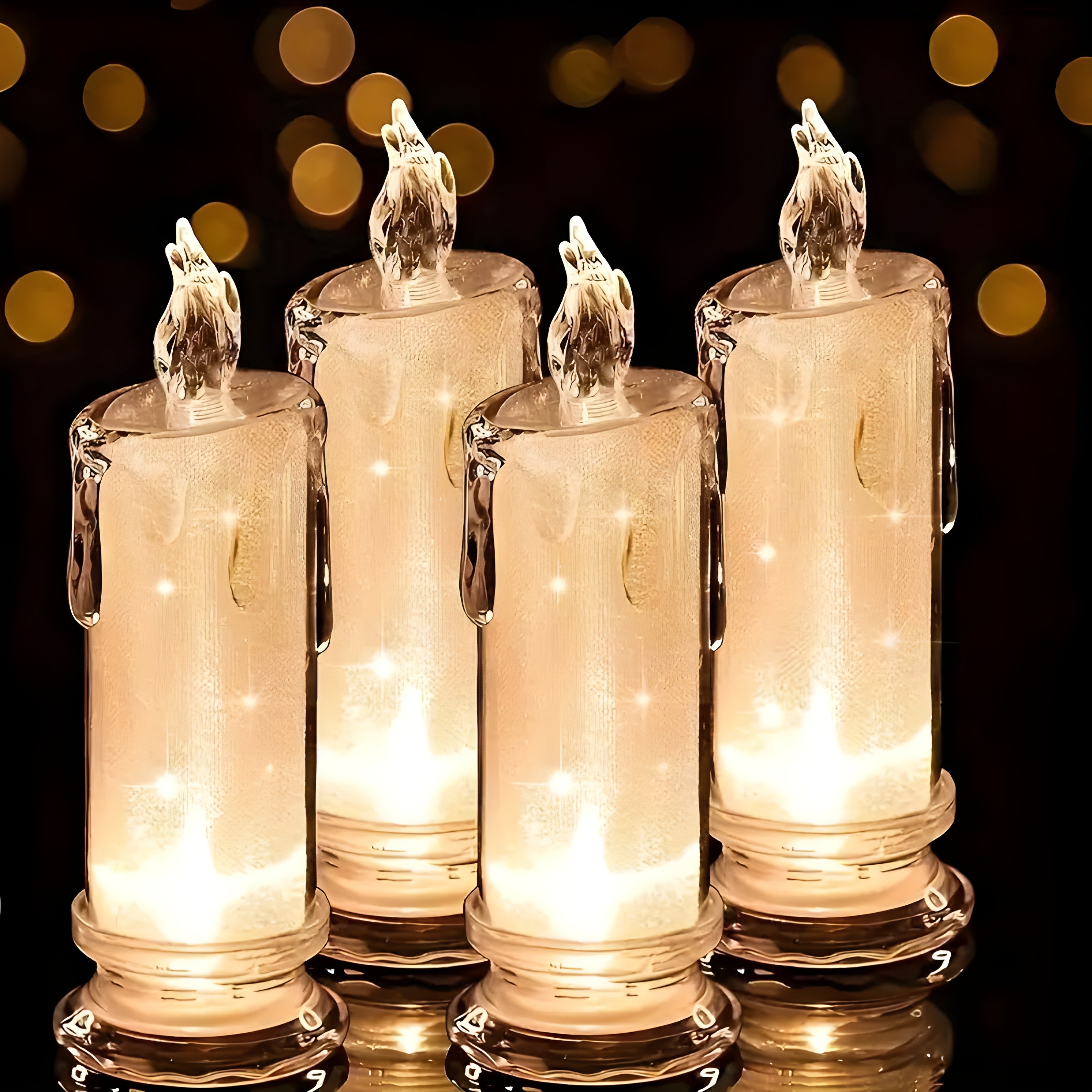 LED-safe and romantic candles