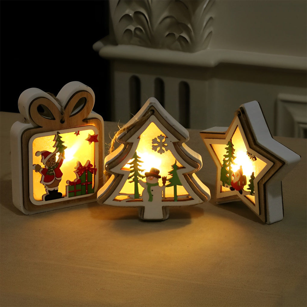 Wood Christmas Decorations