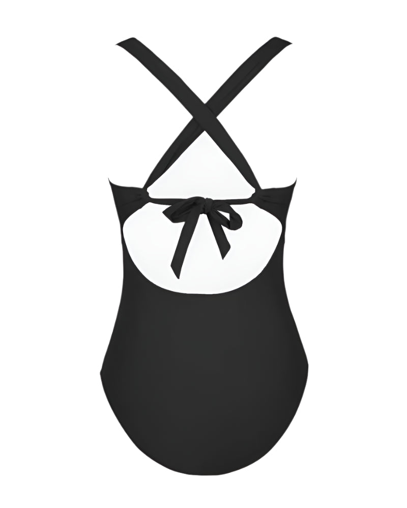 EleganceVee One-Piece Swimsuit