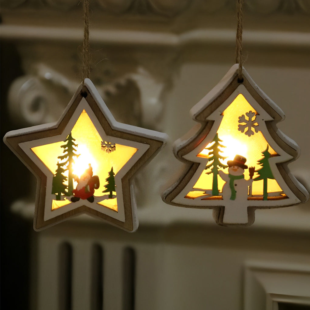 Wood Christmas Decorations
