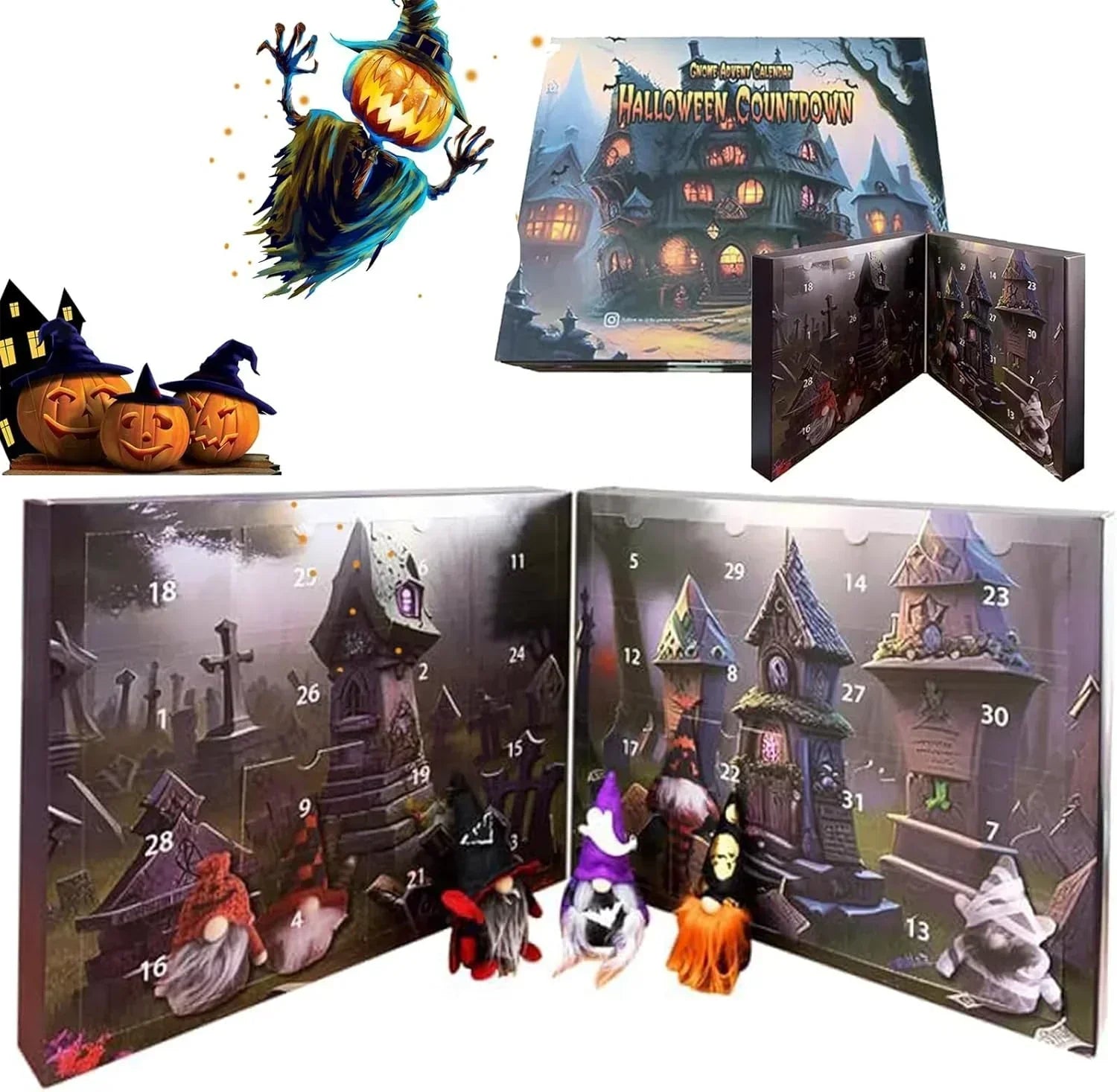 Halloween Dwarf Advent Calendar