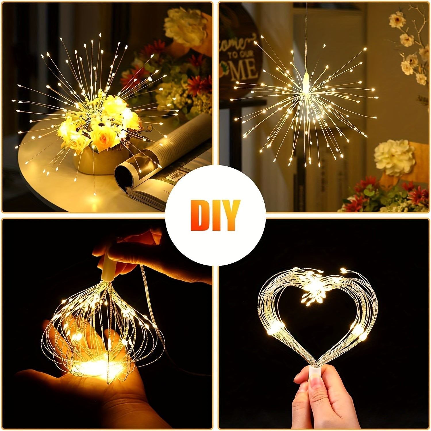 LED Pendant Lights in Globe Shape – Enchanting Garden Decoration