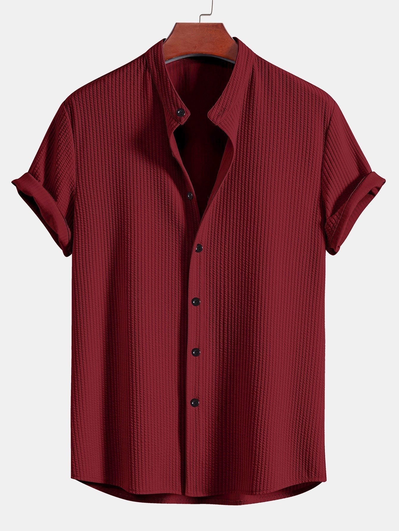 Markus | Ribbed Turtleneck Shirt with a Fitted cut