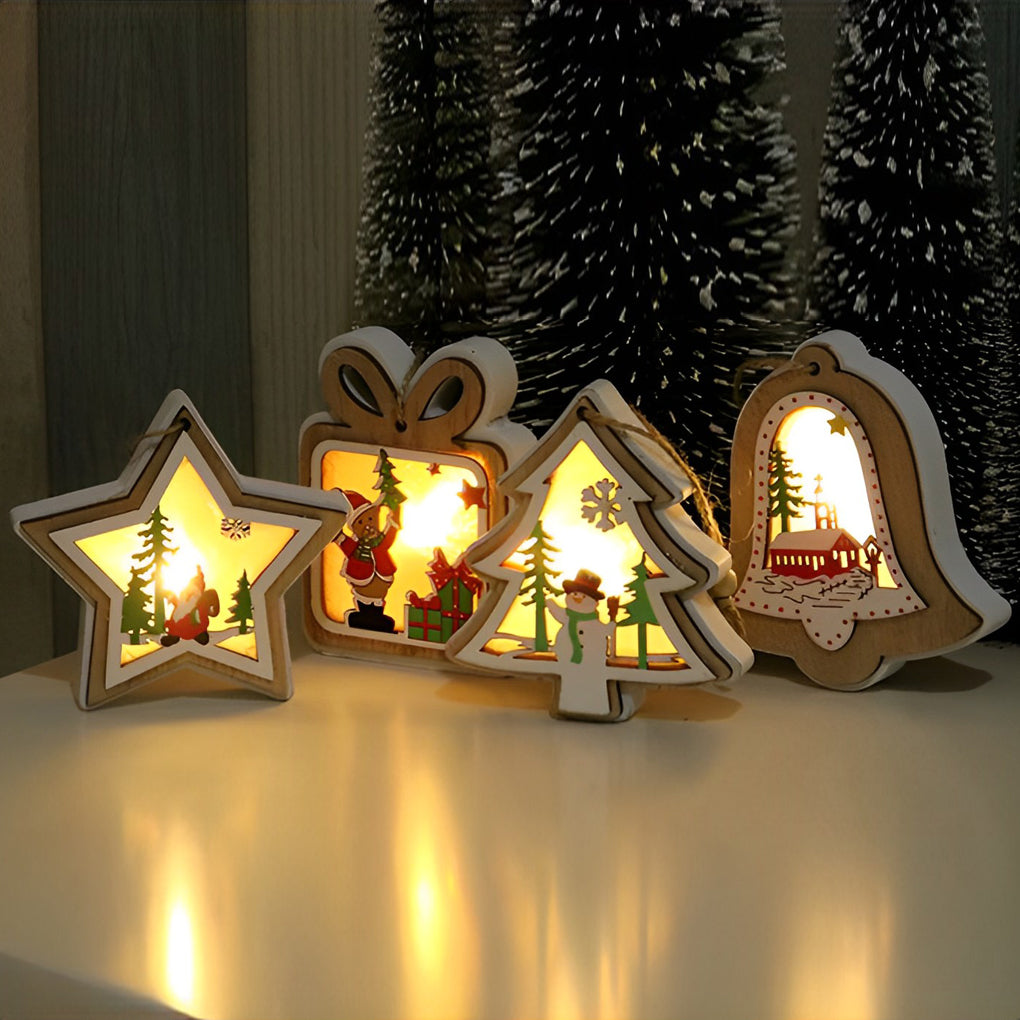 Wood Christmas Decorations