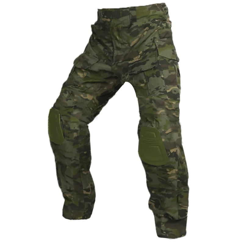 Tactical Cargo Pants with Knee Pads for Outdoor & Work