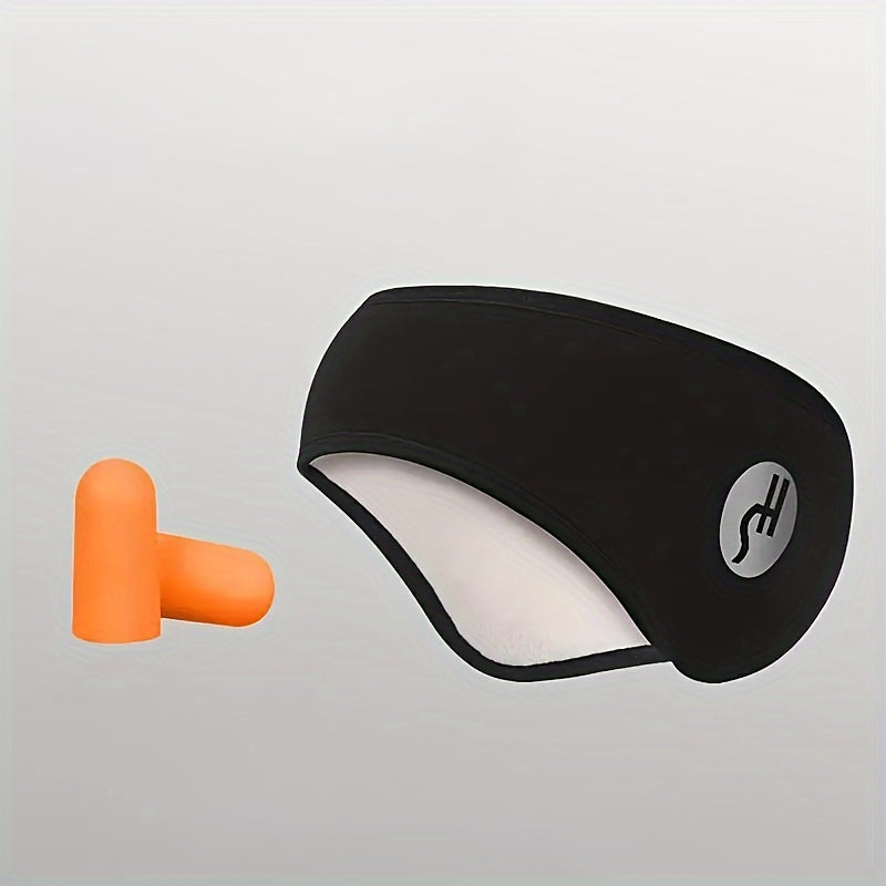 DeepSleep – Sleep Mask with Ear Protection & Earplugs – For Undisturbed Rest Anywhere