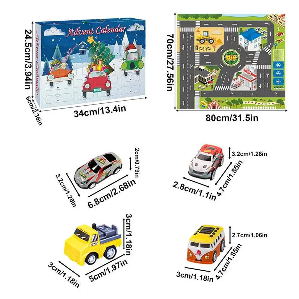 2025 Auto Toy Advent Calendar