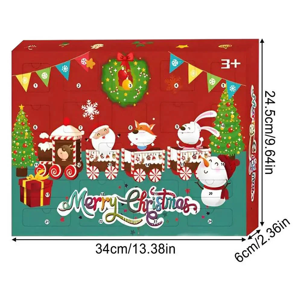 Plush toys with mini animals Christmas Advent calendar